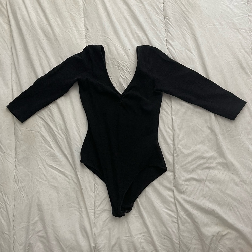 Urban Outfitters (Pins and Needles) Black Bodysuit Small